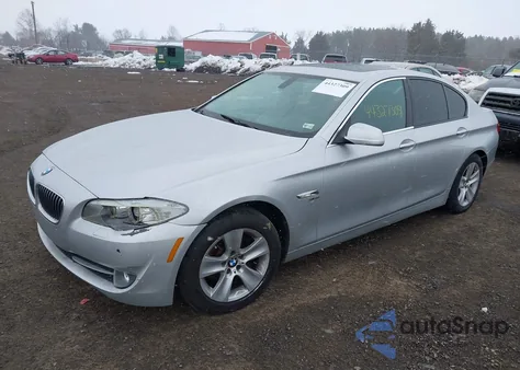 2012 BMW 528I xDrive из США, поврежденный, VIN WBAXH5C50CDW04833